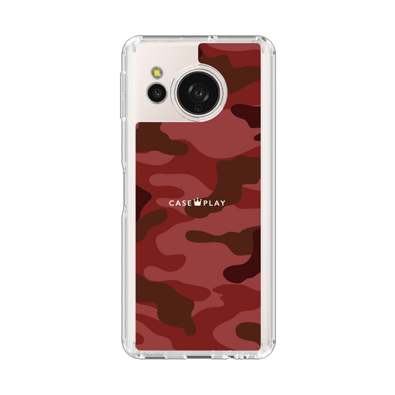 スリムプロテクションケース［ Camouflage - Red ］