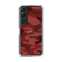 スリムプロテクションケース［ Camouflage - Red ］