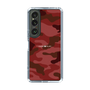 スリムプロテクションケース［ Camouflage - Red ］