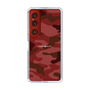 スリムプロテクションケース［ Camouflage - Red ］