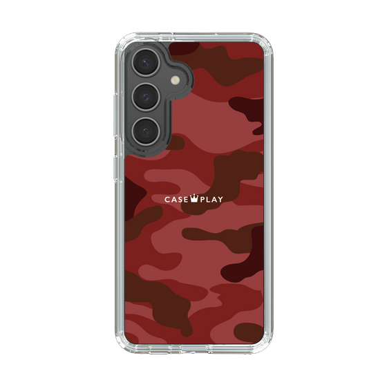 スリムプロテクションケース［ Camouflage - Red ］