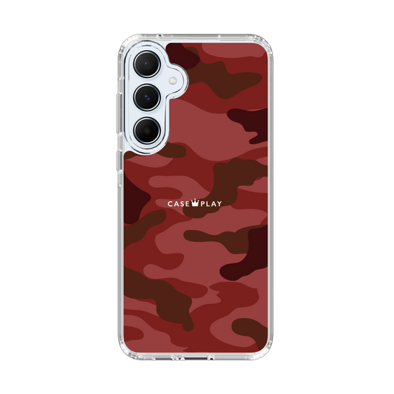 スリムプロテクションケース［ Camouflage - Red ］