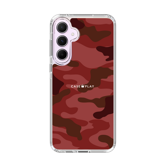 スリムプロテクションケース［ Camouflage - Red ］