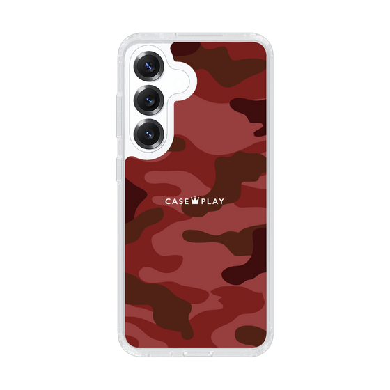 スリムプロテクションケース［ Camouflage - Red ］