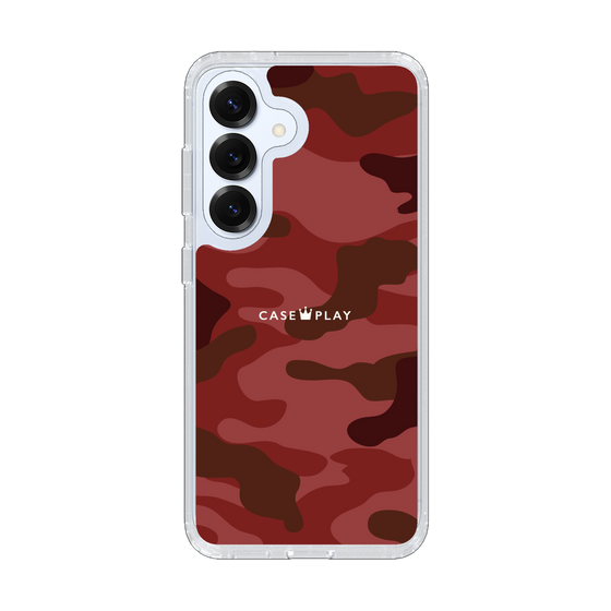 スリムプロテクションケース［ Camouflage - Red ］