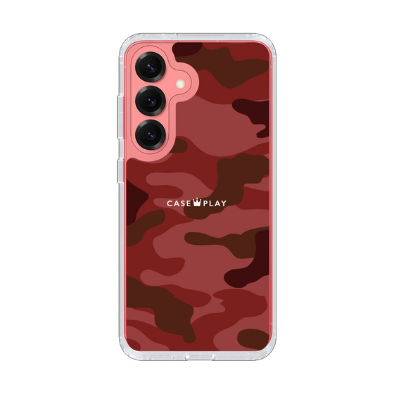 スリムプロテクションケース［ Camouflage - Red ］