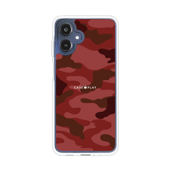 スリムプロテクションケース［ Camouflage - Red ］