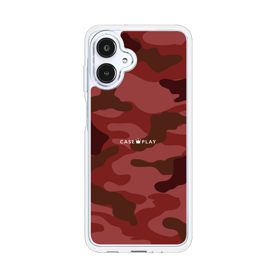 スリムプロテクションケース［ Camouflage - Red ］