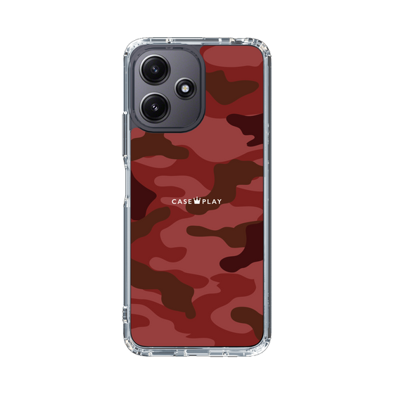 スリムプロテクションケース［ Camouflage - Red ］