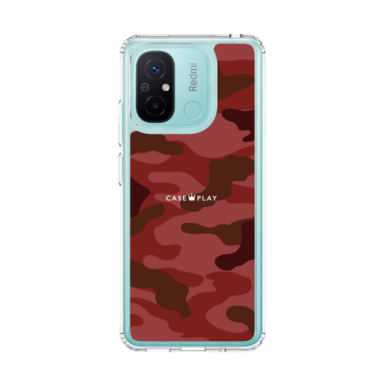 スリムプロテクションケース［ Camouflage - Red ］