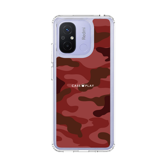 スリムプロテクションケース［ Camouflage - Red ］