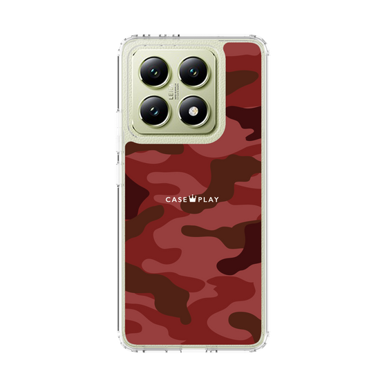 スリムプロテクションケース［ Camouflage - Red ］