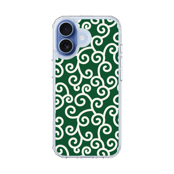 スリムプロテクションケース［ 唐草模様 - Green ］