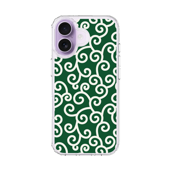 スリムプロテクションケース［ 唐草模様 - Green ］
