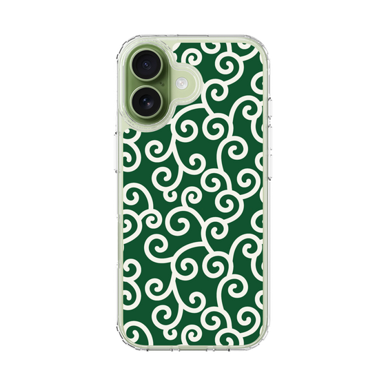 スリムプロテクションケース［ 唐草模様 - Green ］