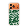 スリムプロテクションケース［ 唐草模様 - Green ］