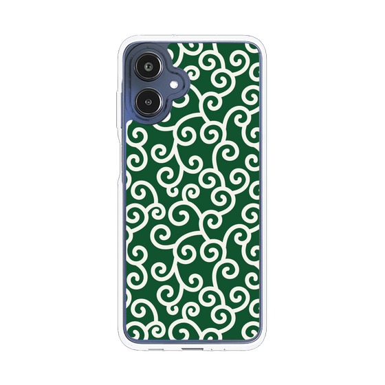 スリムプロテクションケース［ 唐草模様 - Green ］
