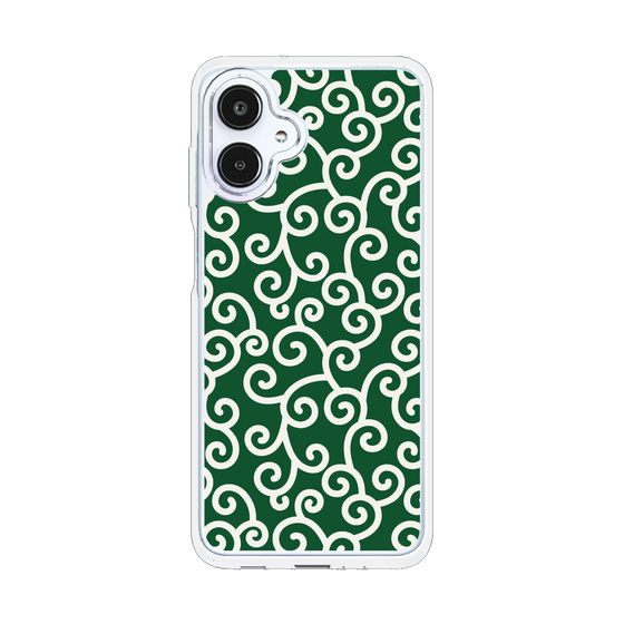スリムプロテクションケース［ 唐草模様 - Green ］