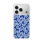 スリムプロテクションケース［ 唐草模様 - Blue ］