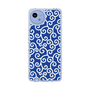 スリムプロテクションケース［ 唐草模様 - Blue ］