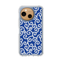 スリムプロテクションケース［ 唐草模様 - Blue ］