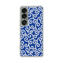 スリムプロテクションケース［ 唐草模様 - Blue ］