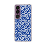 スリムプロテクションケース［ 唐草模様 - Blue ］