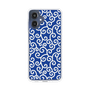スリムプロテクションケース［ 唐草模様 - Blue ］