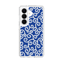 スリムプロテクションケース［ 唐草模様 - Blue ］