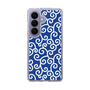 スリムプロテクションケース［ 唐草模様 - Blue ］