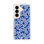 スリムプロテクションケース［ 唐草模様 - Blue ］