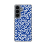 スリムプロテクションケース［ 唐草模様 - Blue ］