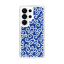 スリムプロテクションケース［ 唐草模様 - Blue ］