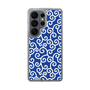 スリムプロテクションケース［ 唐草模様 - Blue ］