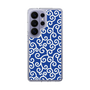 スリムプロテクションケース［ 唐草模様 - Blue ］
