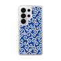 スリムプロテクションケース［ 唐草模様 - Blue ］