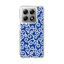 スリムプロテクションケース［ 唐草模様 - Blue ］