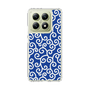 スリムプロテクションケース［ 唐草模様 - Blue ］