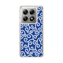 スリムプロテクションケース［ 唐草模様 - Blue ］