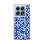 スリムプロテクションケース［ 唐草模様 - Blue ］