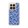 スリムプロテクションケース［ 唐草模様 - Blue ］