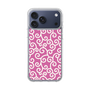 スリムプロテクションケース［ 唐草模様 - Pink ］