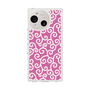 スリムプロテクションケース［ 唐草模様 - Pink ］