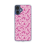 スリムプロテクションケース［ 唐草模様 - Pink ］
