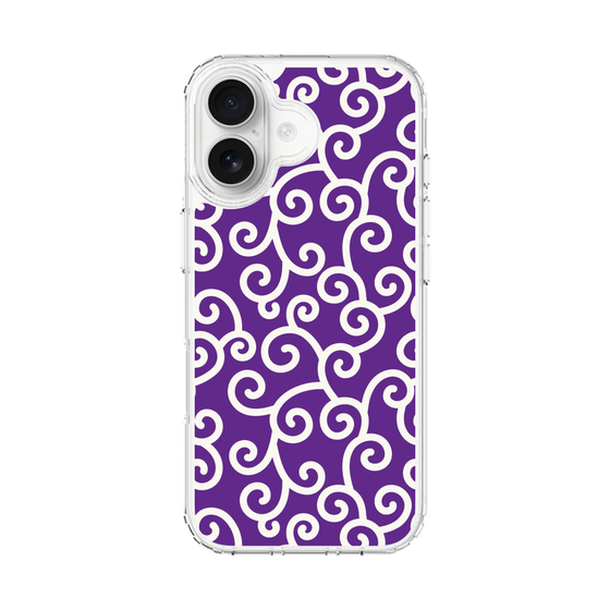 スリムプロテクションケース［ 唐草模様 - Purple ］