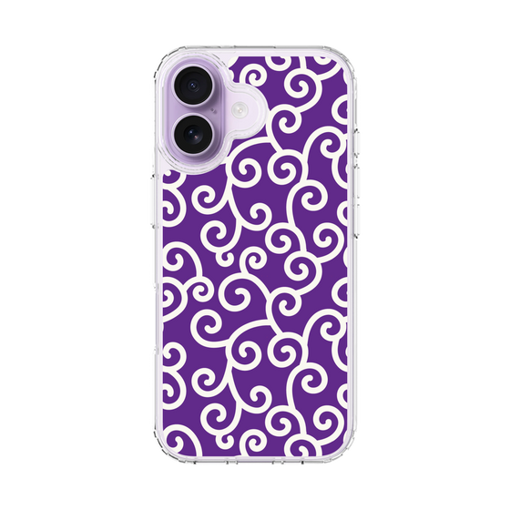 スリムプロテクションケース［ 唐草模様 - Purple ］