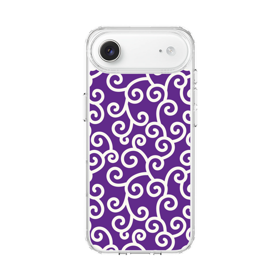 スリムプロテクションケース［ 唐草模様 - Purple ］