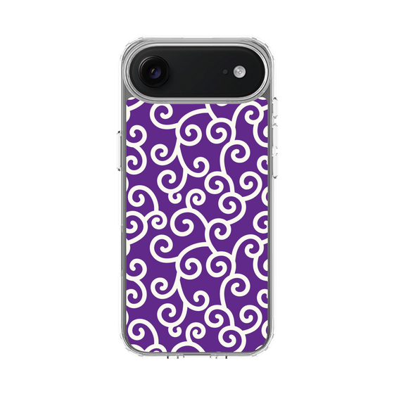 スリムプロテクションケース［ 唐草模様 - Purple ］
