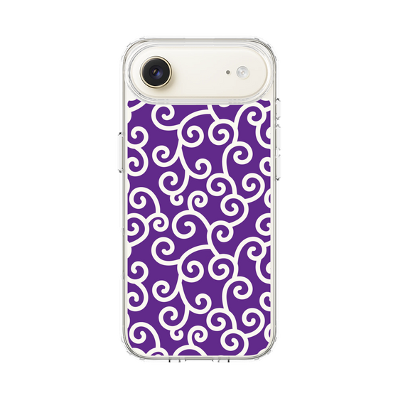 スリムプロテクションケース［ 唐草模様 - Purple ］