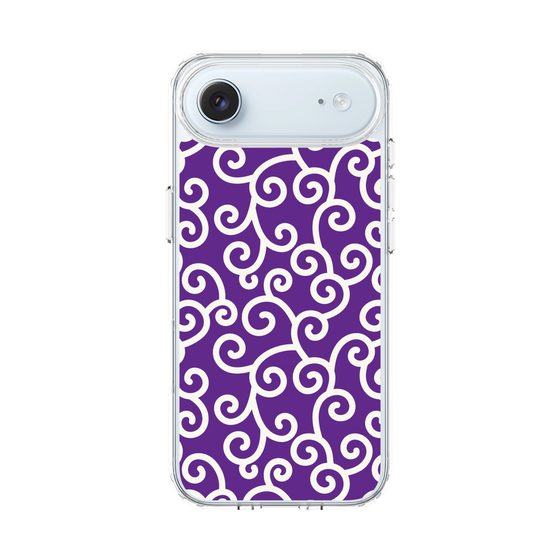 スリムプロテクションケース［ 唐草模様 - Purple ］